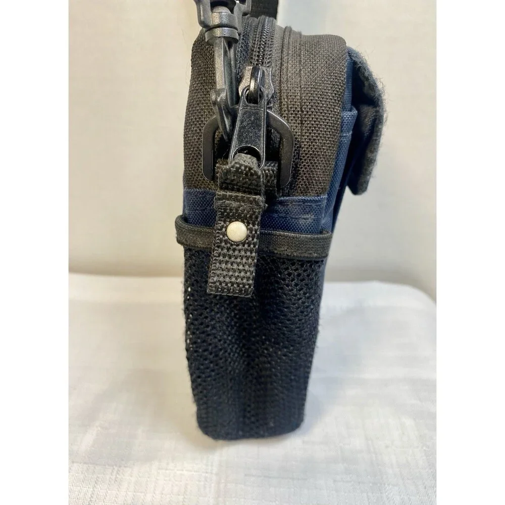 Vintage Camera Bag Shoulder Strap Padded Cloth/Nylon 7x4 G.H. Bass